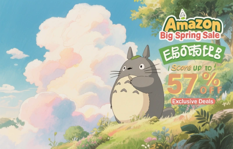 Amazon Big Spring Sale: Score Up to 57% Off Exclusive Deals