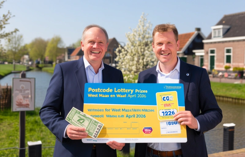 Visual representation of Postcode Lottery Prizes West Maas en Waal April 2026
