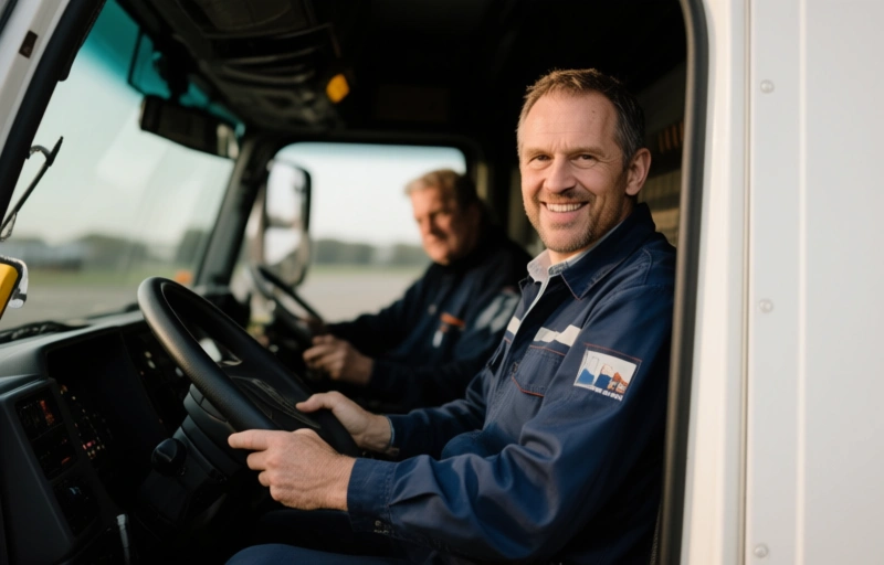 Visual representation of From Truck Driver to Logistics Mogul