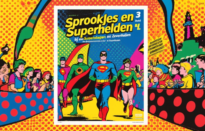 Sprookjes en Superhelden bij Avondvierdaagse Zevenhuizen