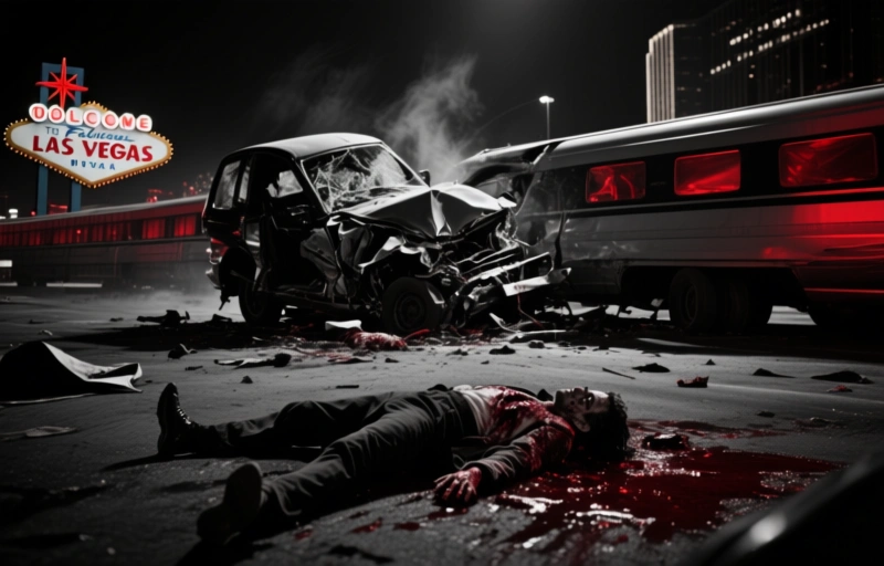 Tödlicher Hochgeschwindigkeitscrash in Las Vegas: Ein Toter, einer schwer verletzt