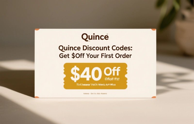 Visual representation of Quince Discount Codes