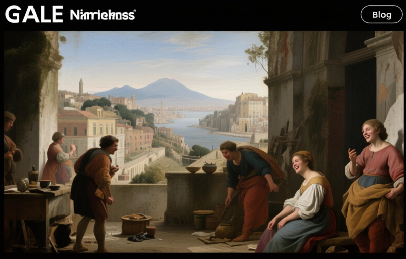 Jan van Stinemolen's 1582 Naples Panorama: A Hidden View