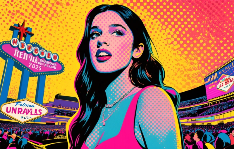 Olivia Rodrigo en Las Vegas: gira 'Unraveled' 2025