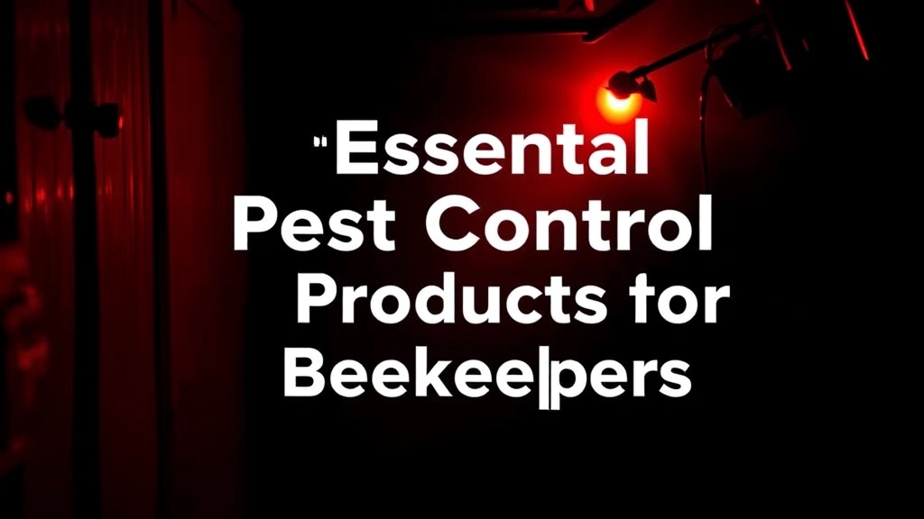 Essential Pest Control Products for Beekeepers