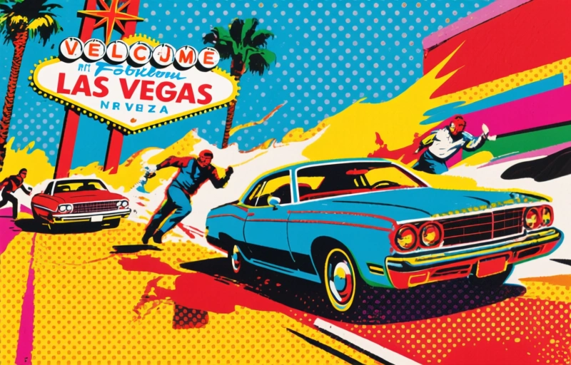 Verfolgungsjagd mit gestohlenem Auto in Las Vegas: Vier Verletzte