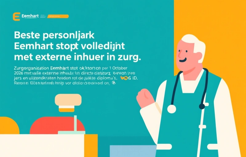 Eemhart stopt volledig met externe inhuur in zorg