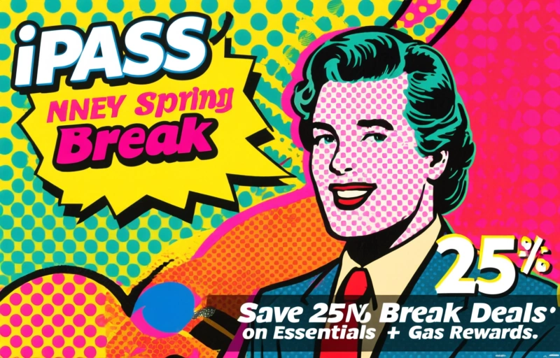 iPASS MONEY Spring Break Deals: Save 25% on Essentials + Gas Rewards