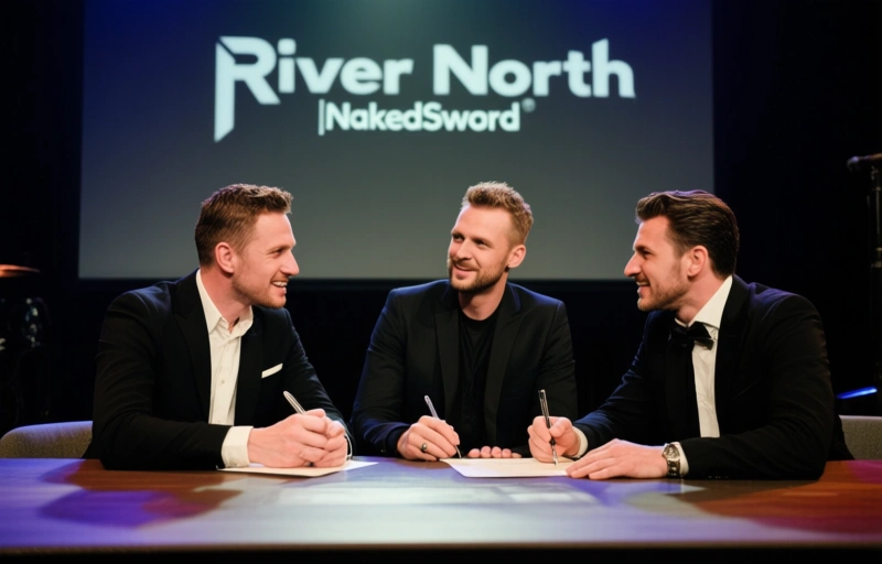 Visuelle Darstellung von River North wird neuer Headliner bei Falcon|NakedSword
