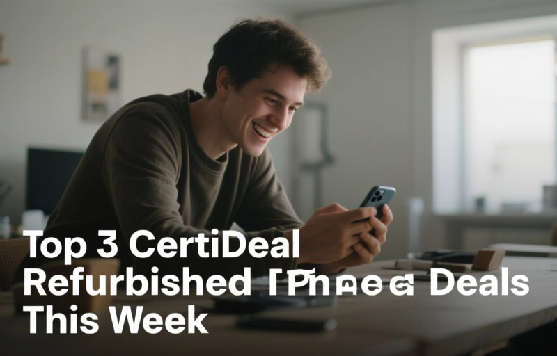 Top 3 CertiDeal Refurbished Phone Deals This Week