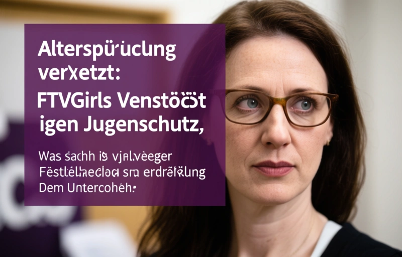 Visuelle Darstellung von Altersprüfung verletzt