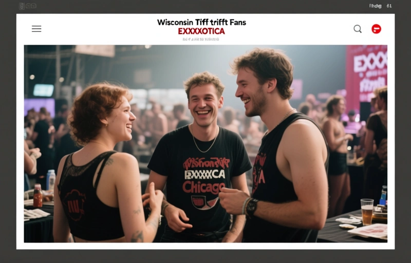 Wisconsin Tiff trifft Fans bei EXXXOTICA Chicago