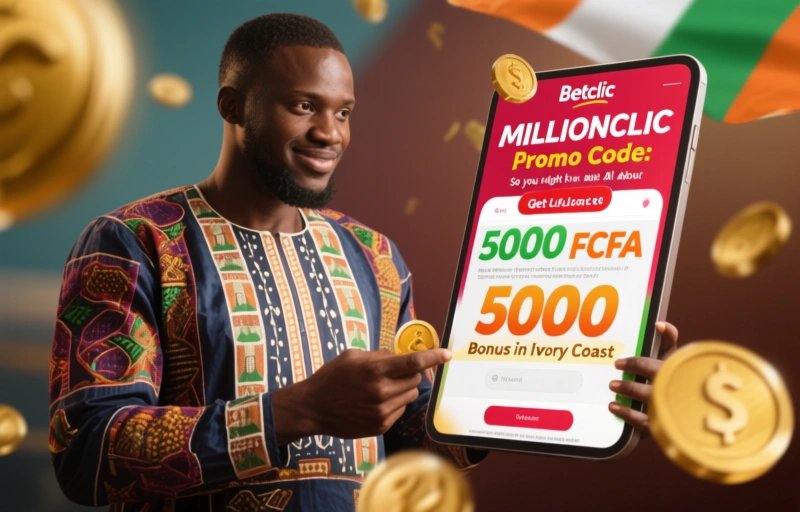 Visual representation of Betclic MILLIONCLIC Promo Code