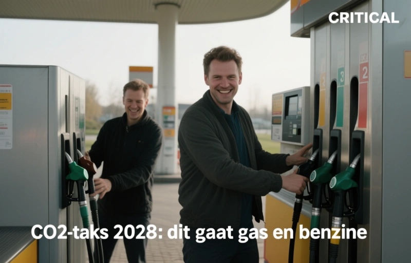 CO2-taks 2028: dit gaat gas en benzine kosten