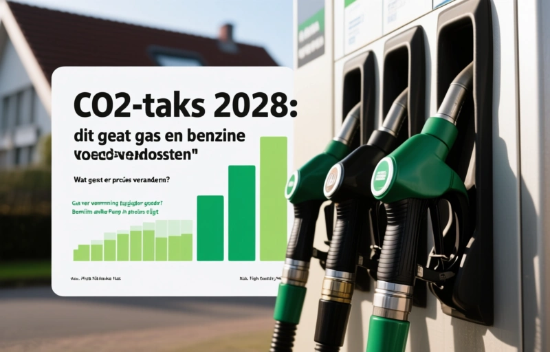 Visuele weergave van CO2-taks 2028
