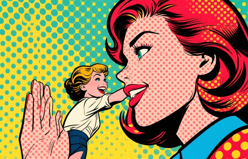 Visuele weergave van Shirley Raines doorbrak het lawaai op sociale media