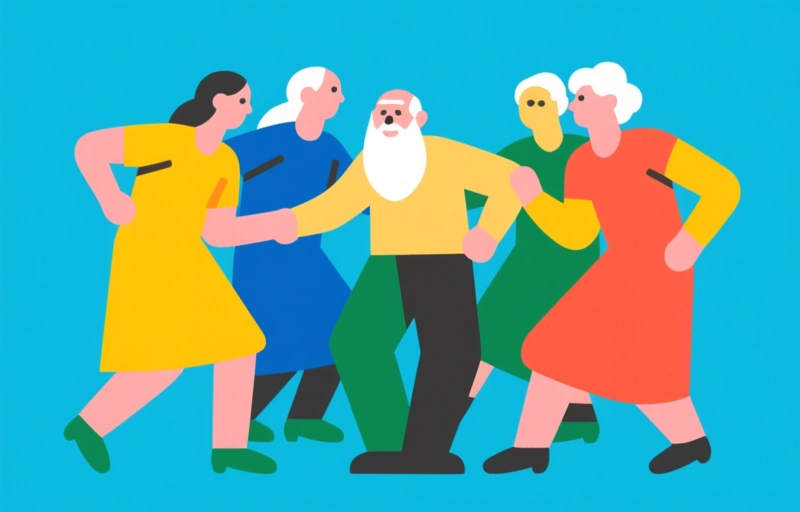 Visual representation of Elders Dance Company