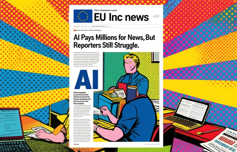 AI Pays Millions for News, But Reporters Still Struggle