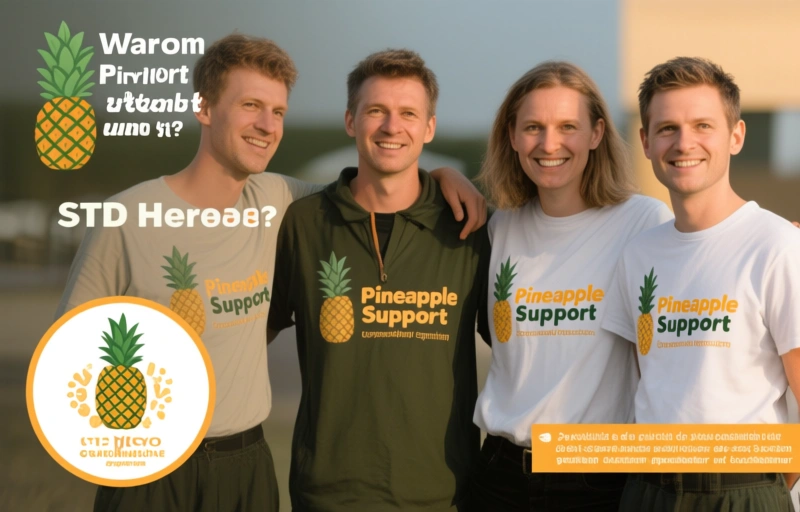 Visuelle Darstellung von STD Hero unterstützt Pineapple Support als Sponsor