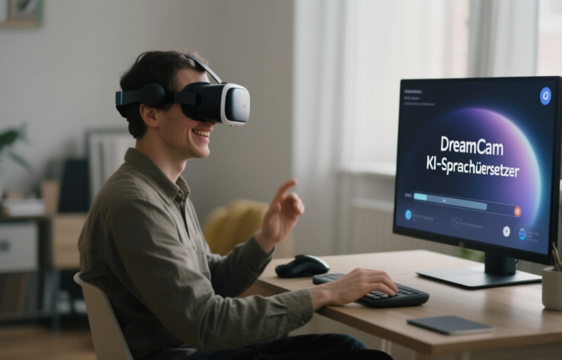 DreamCam revolutioniert VR-Streaming mit KI-Sprachübersetzer