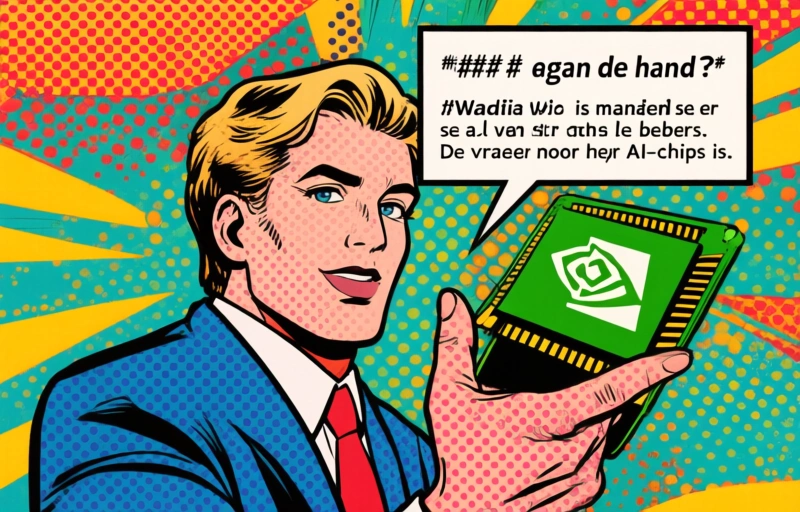 Visuele weergave van Nvidia kan volgende week de 6 biljoen dollar voorbij