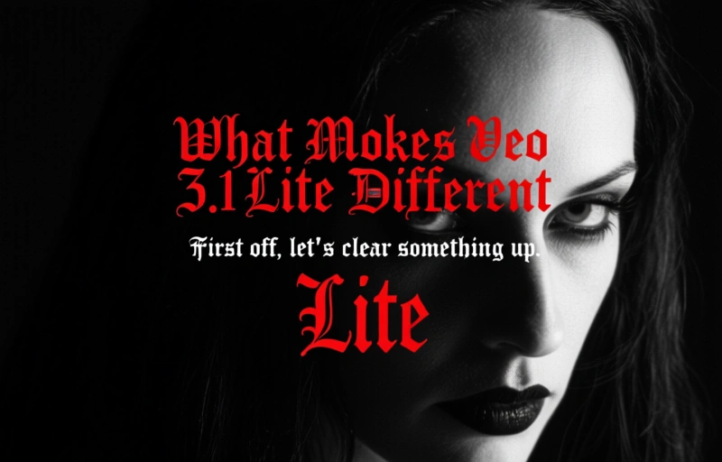 Visual representation of Veo 3.1 Lite