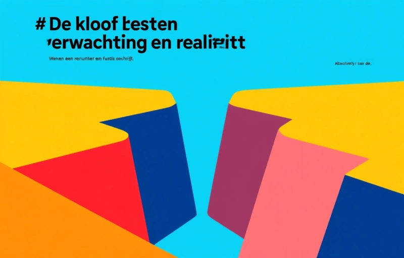 Visuele weergave van Waarom nieuwe zorgmedewerkers snel vertrekken