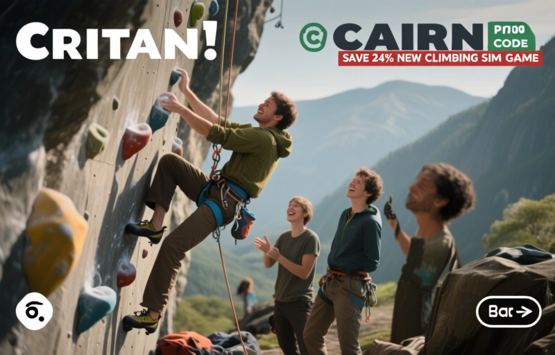 Cairn Promo Code: Save 24% on New Climbing Sim Game