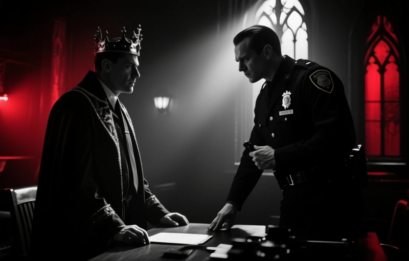 King Cooperates with Police Regarding Andrew Investigation