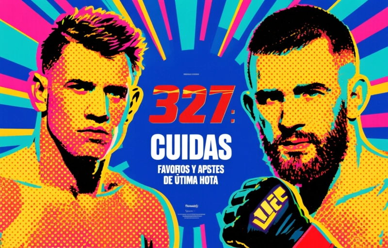 UFC 327: Cuotas, Favoritos y Apuestas de Última Hora
