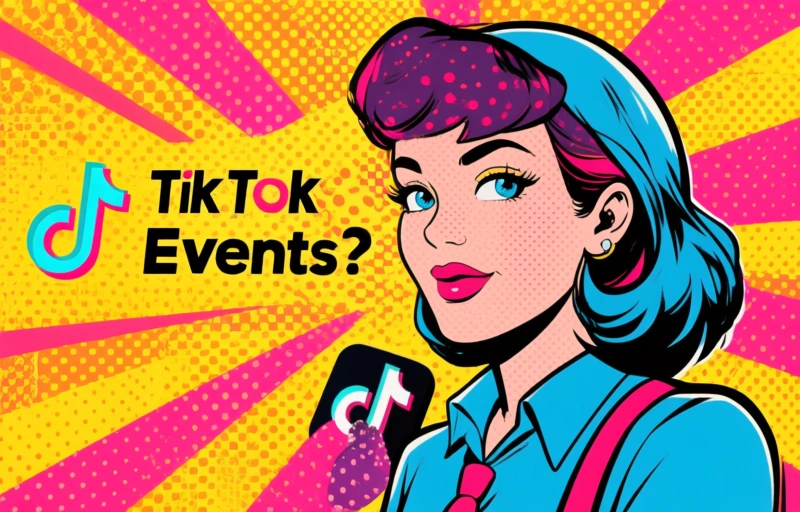 Visuele weergave van TikTok lanceert aparte evenementen-app
