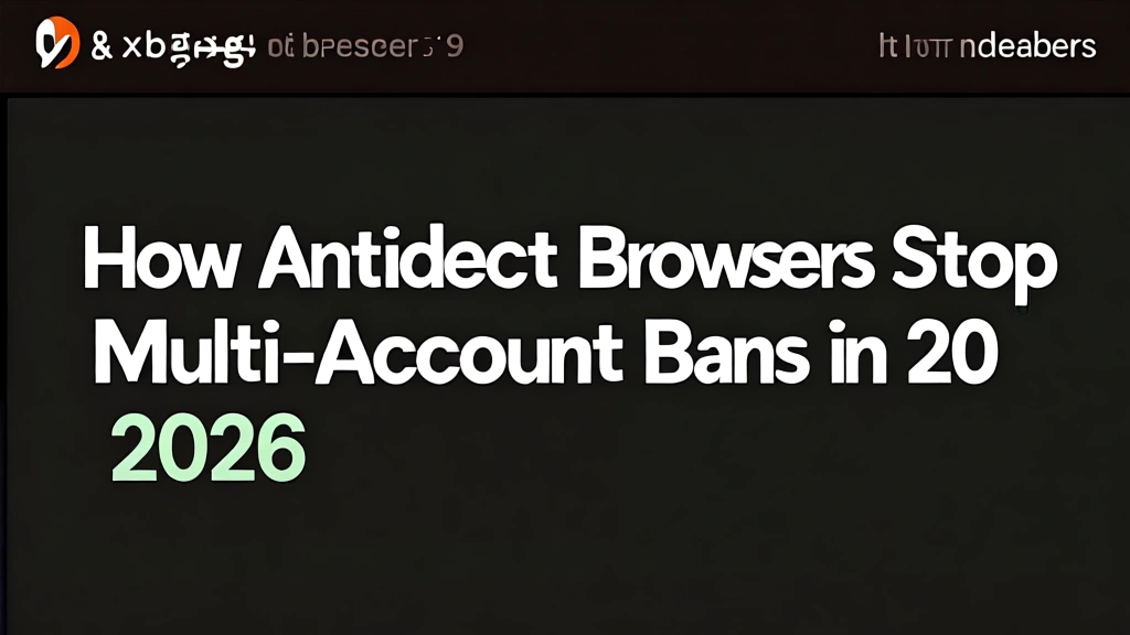 How Antidetect Browsers Stop Multi-Account Bans in 2026
