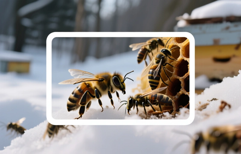 Winter's Hidden Threat: Bees and Wasps' Disturbing Survival Strategy