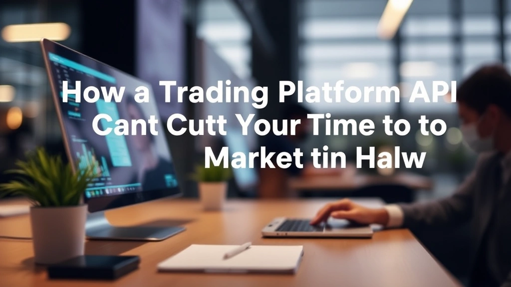 How a Trading Platform API Can Cut Your Time to Market in Half