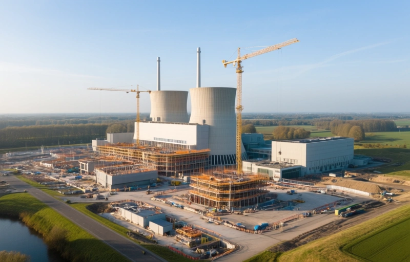 Visuele weergave van Kernenergie in Nederland