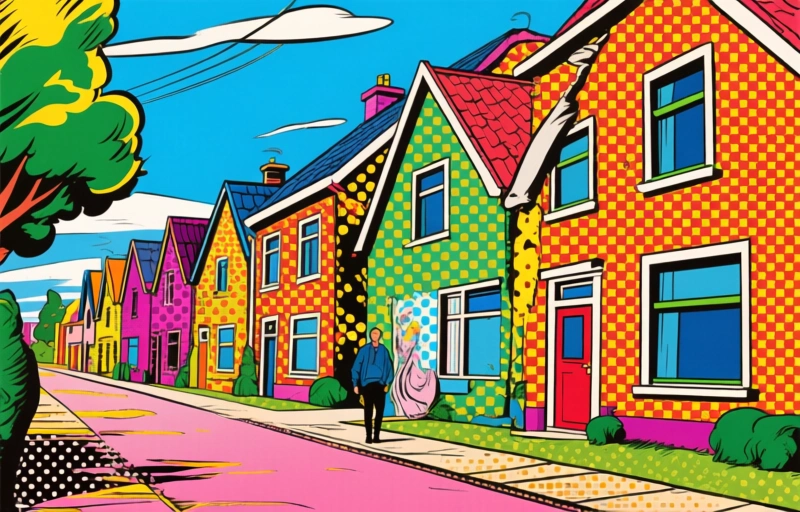 Visuele weergave van Buurtbewoners slaan handen ineen voor energiezuinige huizen