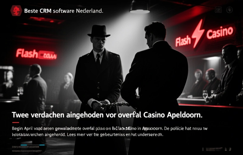 Twee verdachten aangehouden voor overval Flash Casino Apeldoorn