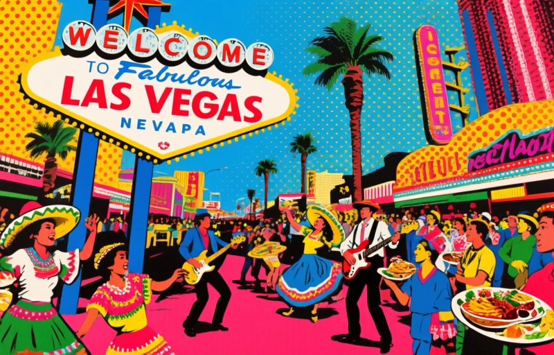 Fremont Street Experience: Kostenlose Cinco de Mayo Unterhaltung