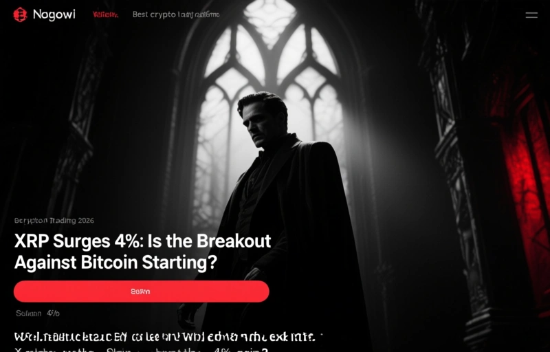 XRP Surges 4%: Is the Breakout Against Bitcoin Starting?