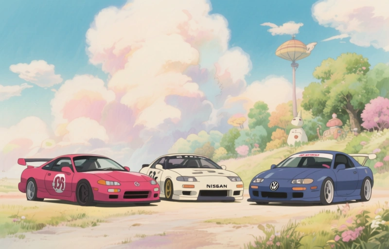 1995 Sports Coupe Showdown: Acura, Nissan, Saturn, Volkswagen