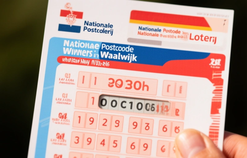 Visual representation of Nationale Postcode Loterij Winners in Waalwijk May 2026