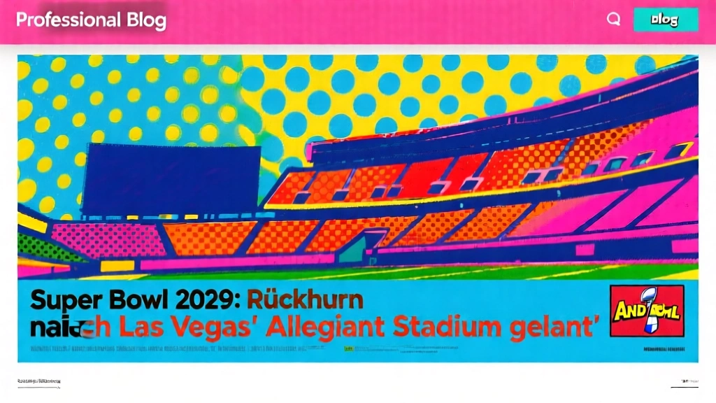 Super Bowl 2029: Rückkehr nach Las Vegas' Allegiant Stadium geplant