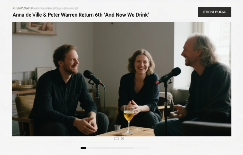 Anna de Ville & Peter Warren Return for 6th 'And Now We Drink' Podcast
