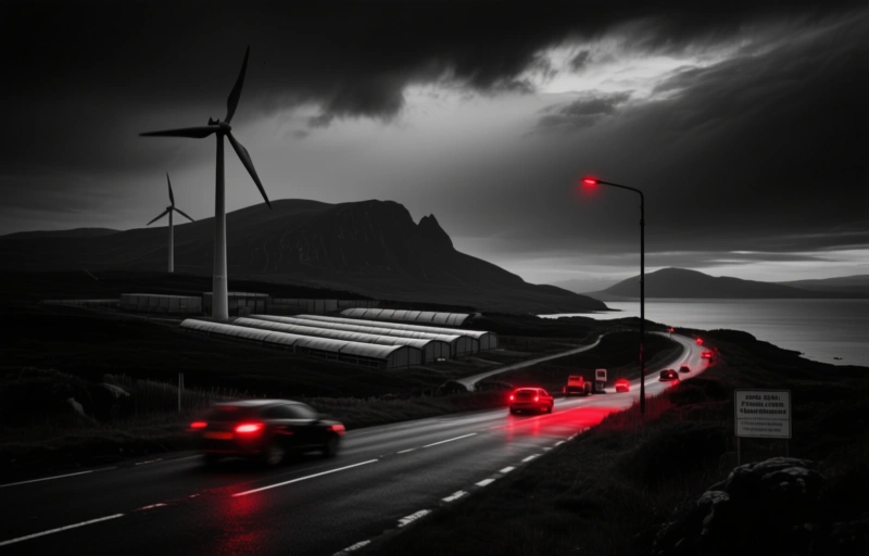 Isle of Skye Traffic Concerns Over Turbine Storage Plans