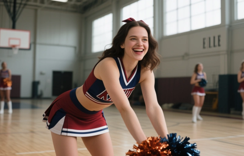 Cheerleader Kait on OnlyFans Stigma in Elle Magazine