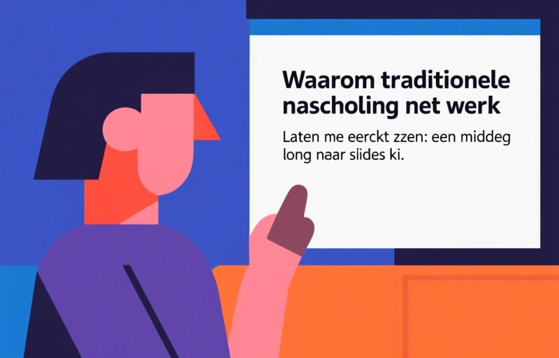 Visuele weergave van IC-verpleegkundigen in Gelre ontsnappen aan saaie nascholing