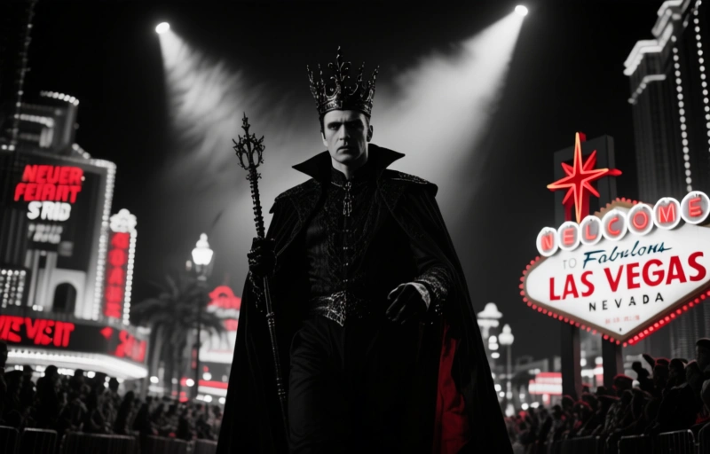 Neuer König von Las Vegas: Parade feiert Strip-Sensation