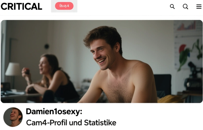 damien1osexy: Cam4-Profil und Statistiken