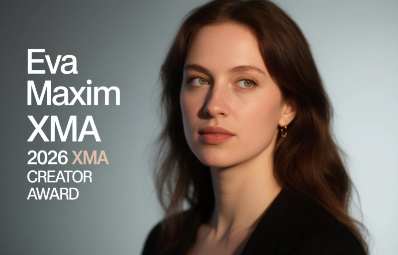 Visual representation of Eva Maxim Nominated for 2026 XMA Creator Award
