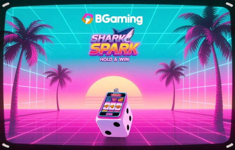 BGaming Adds Dice Bonus Game to 97% RTP Shark & Spark Slot